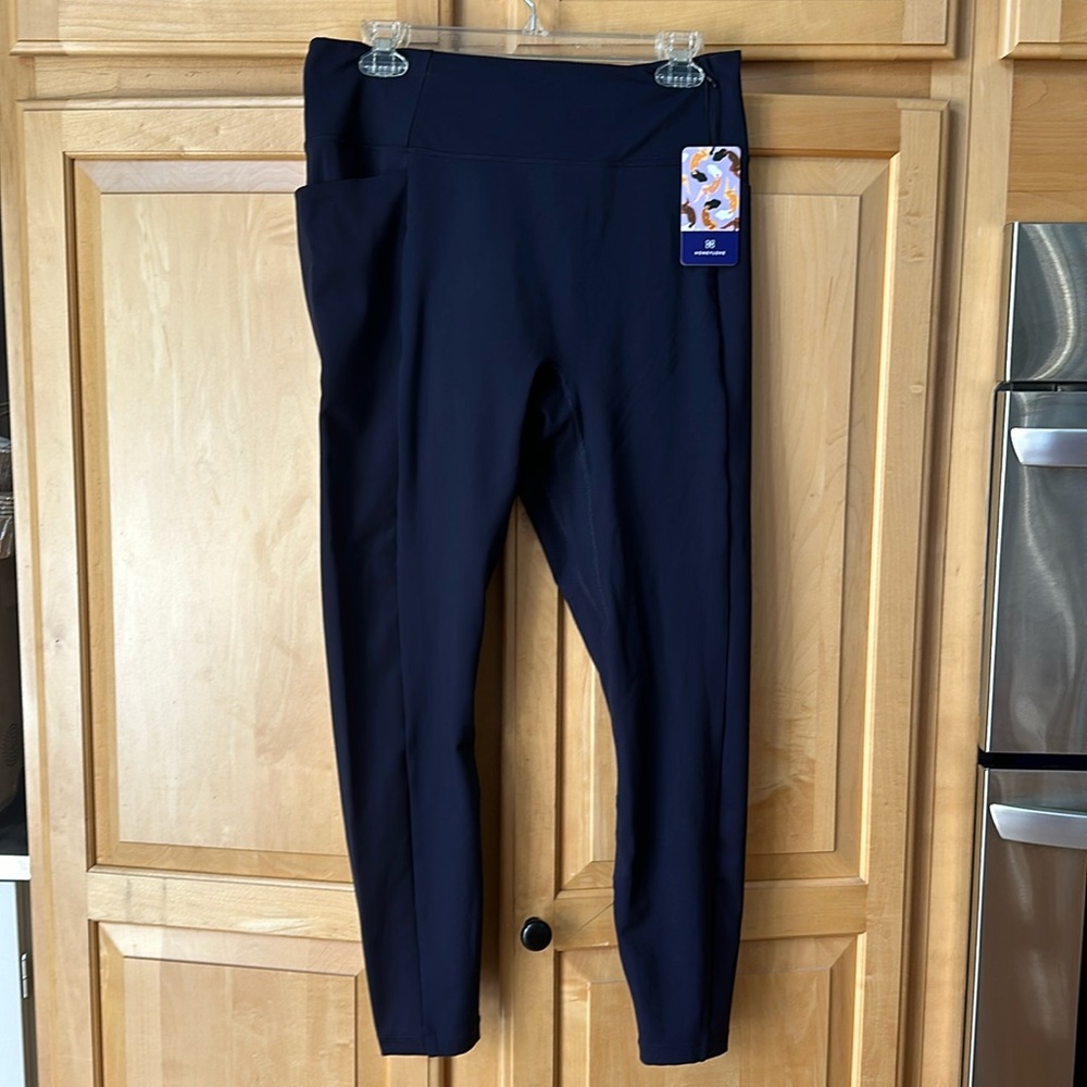 NWT Honeylove Women’s Legging 2.0 in Navy Size 1X